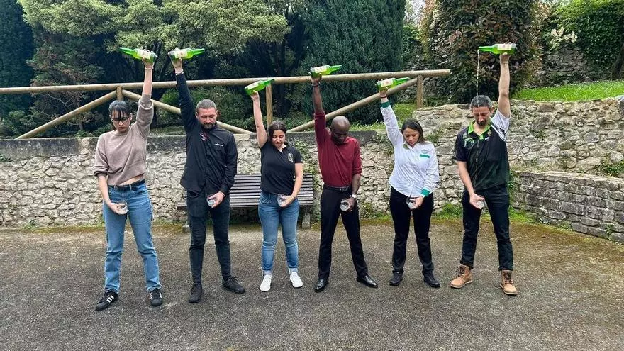 Presentación en Villaviciosa del XXXIII Campeonato de Escanciadores de Asturias