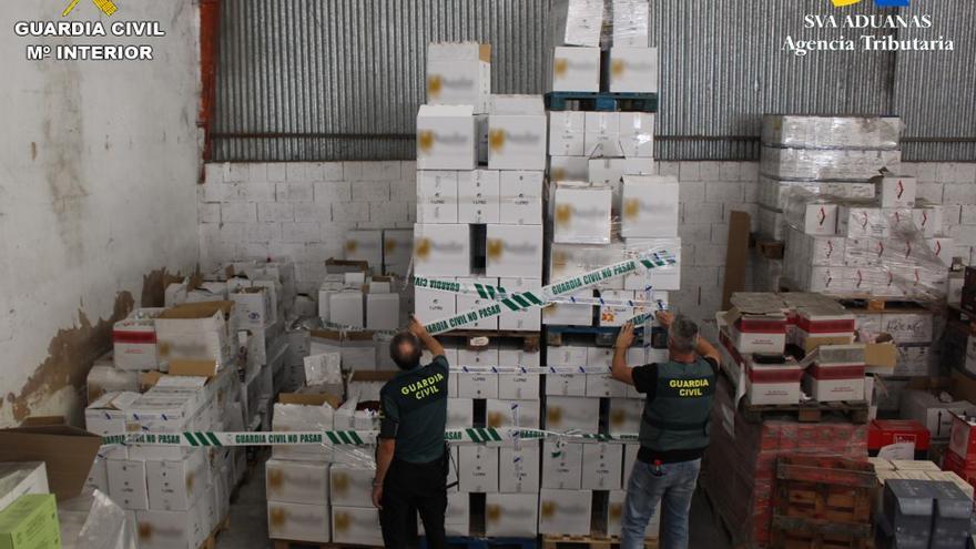 Más de 20.000 botellas de alcohol retenidas en la Marina Alta por defraudar a Hacienda