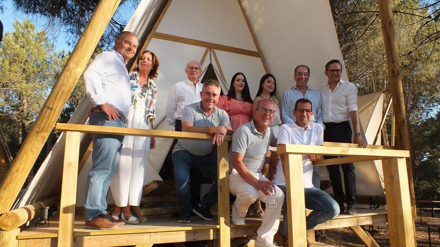 El Camping de Los Villares presenta sus remozadas instalaciones