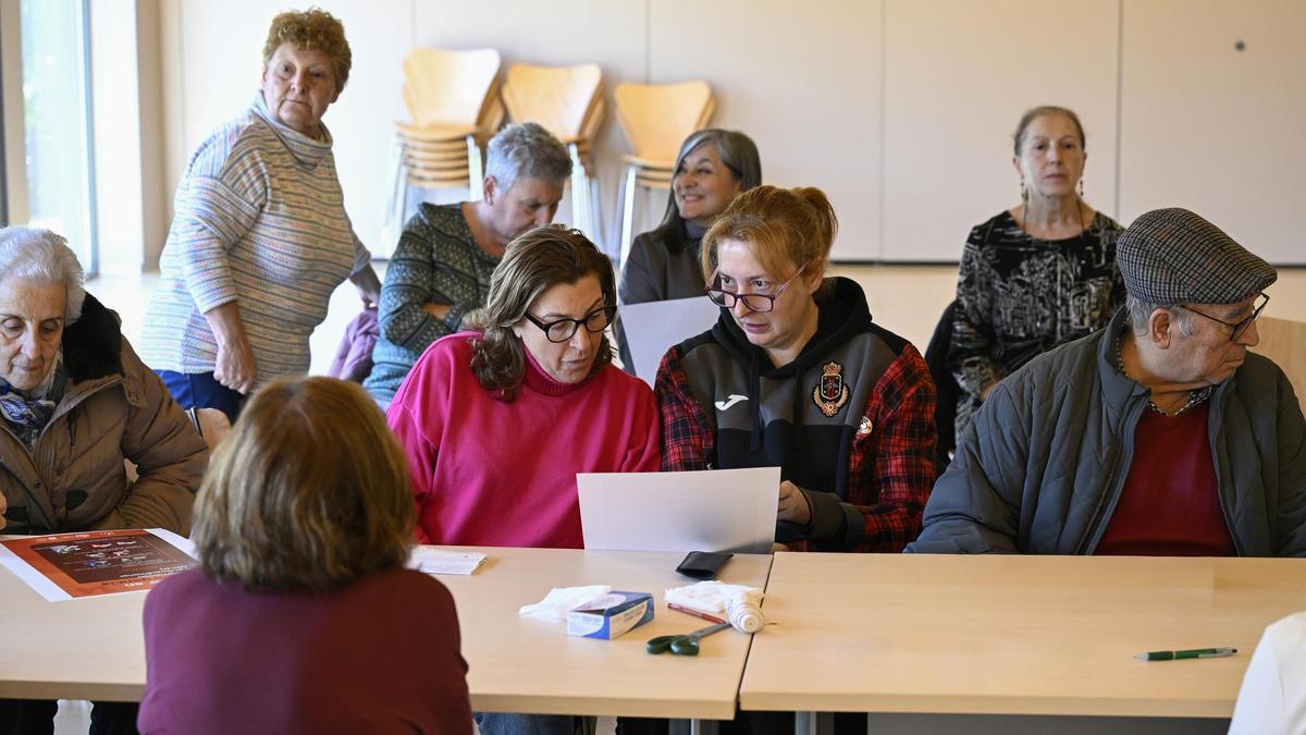 Una de las sesiones del proyecto.