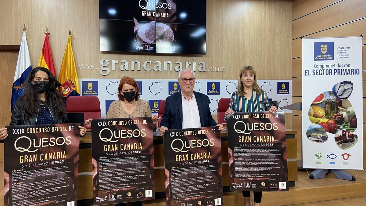 Presentación del Concurso Oficial de Quesos de Gran Canaria