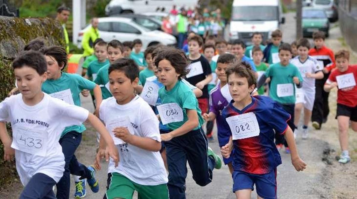 El CEIP Villaverde de Mourente celebró el vigésimo Cross Escolar