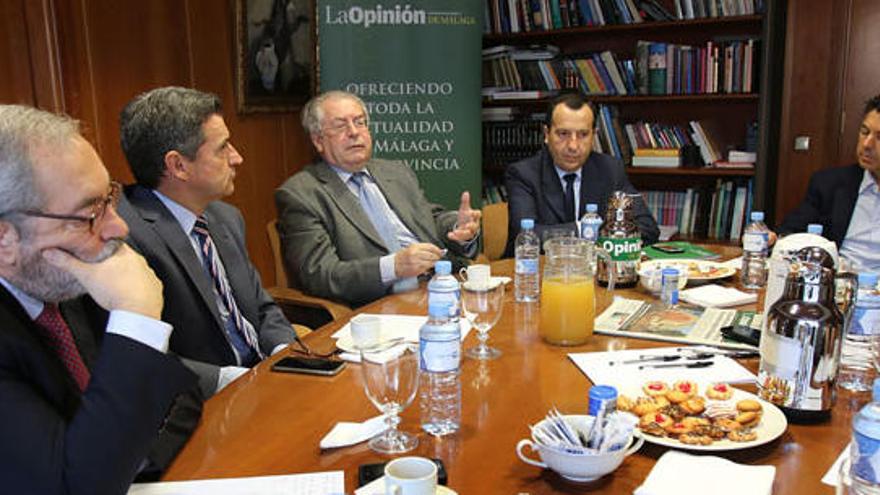 Los participantes en el foro de La Opinión de Málaga.