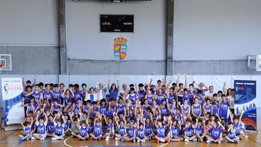 Baloncesto con acento inglés en Baiona