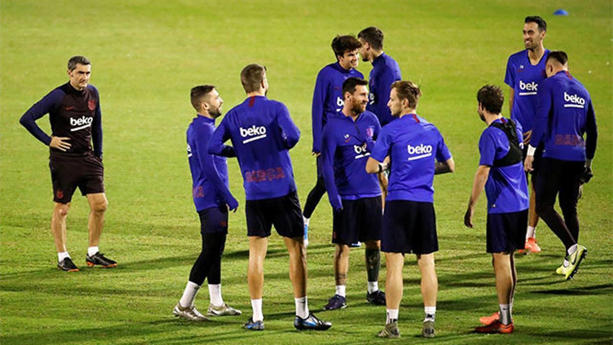 El Barça prepara la Supercopa