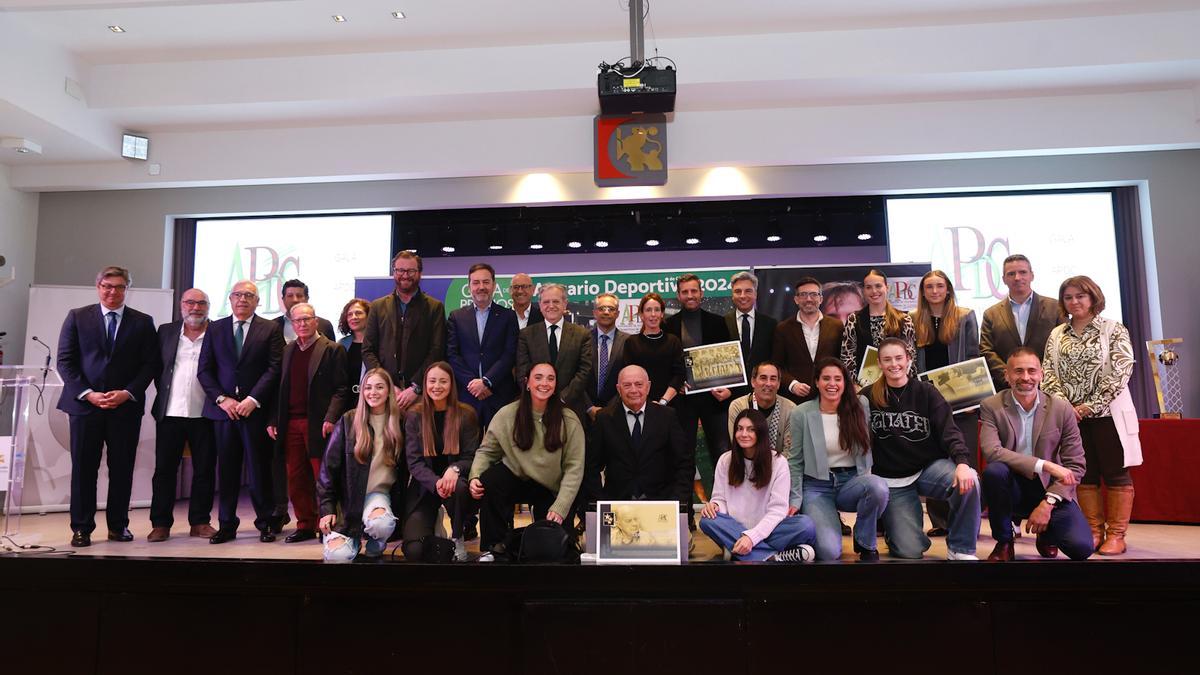 La gala anual de la Asociación de Periodistas Deportivos de Córdoba, en imágenes