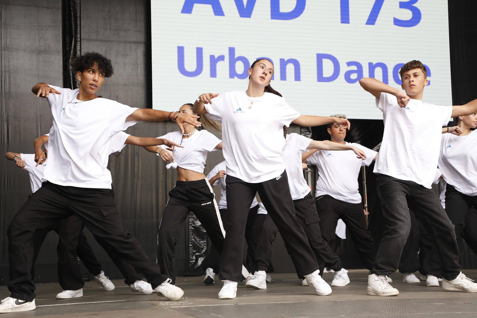 Muestra de Danza Urbana  de la escuela AVD173 en Quintana