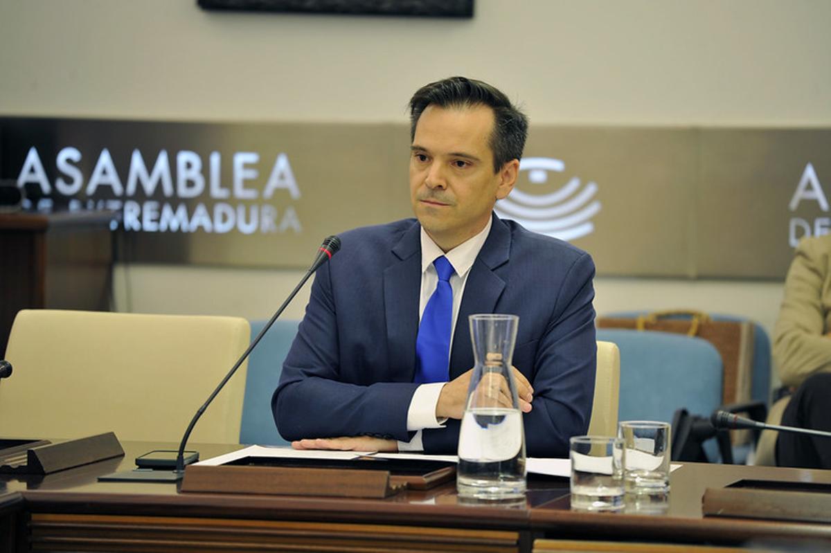 El director general de Turismo de la Junta de Extremadura, Óscar Mateos.