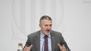 Archivo - El conseller dEmpresa i Treball, Miquel Sàmper