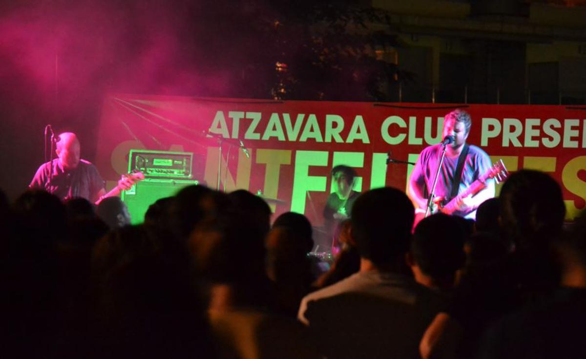 Un concert de No More Lies al Sant Feliu Fest.