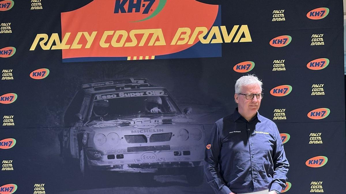 Álex Romaní, copiloto y responsable de la organización