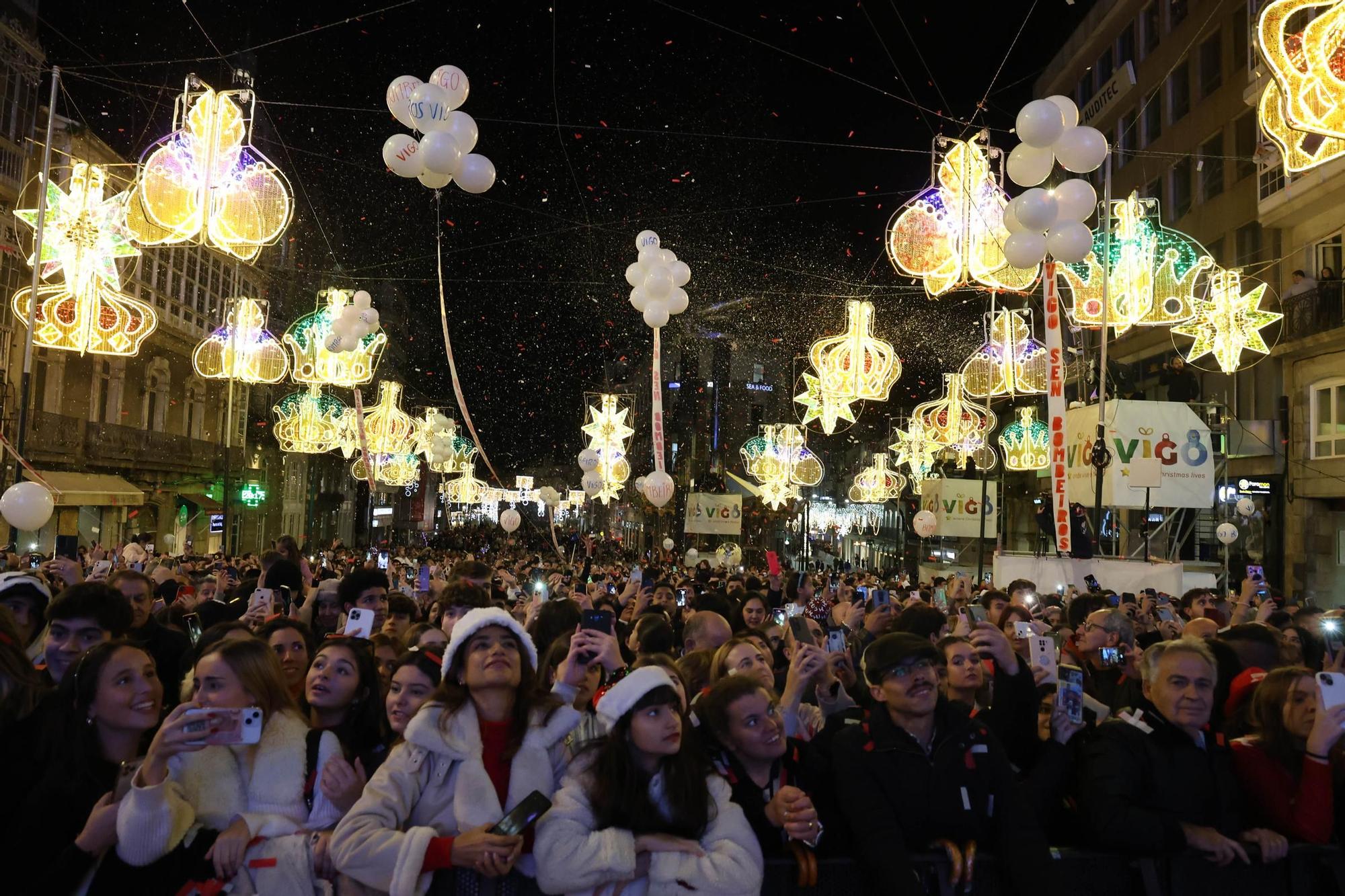 La Navidad de Vigo ya deslumbra al mundo