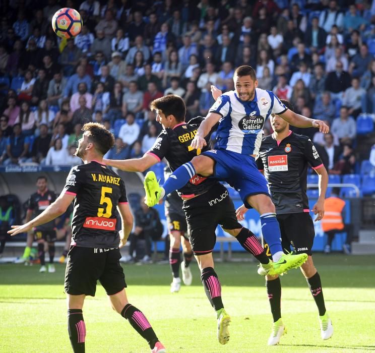 El Dépor cae en Riazor ante el Espanyol