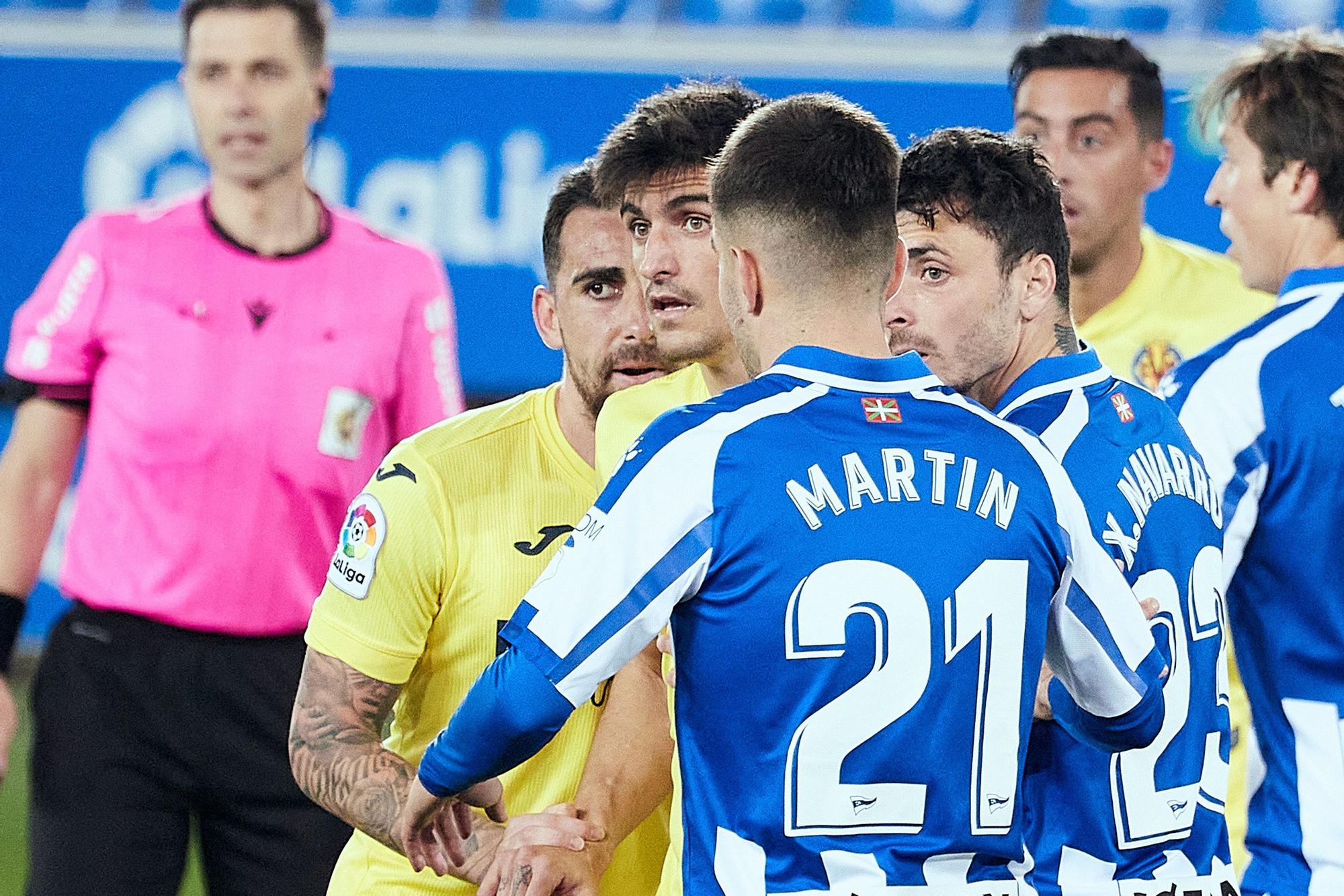 El Alavés-Villarreal, en imágenes