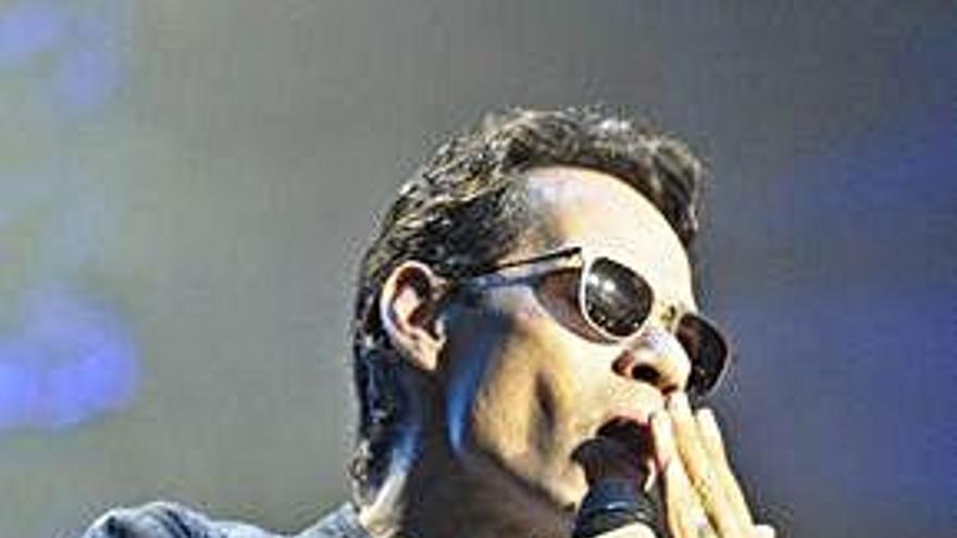 El cantante Marc Anthony.