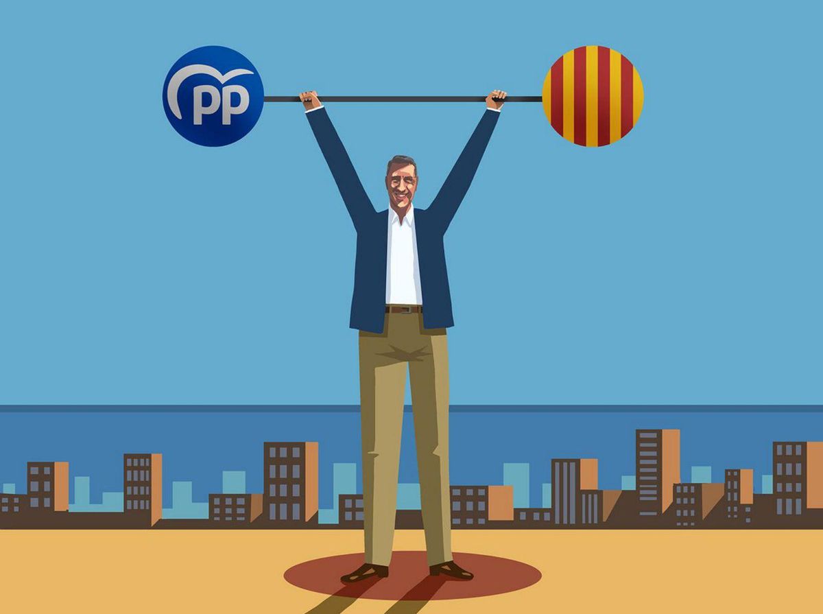 Albiol i el PP català Albiol i el PP català