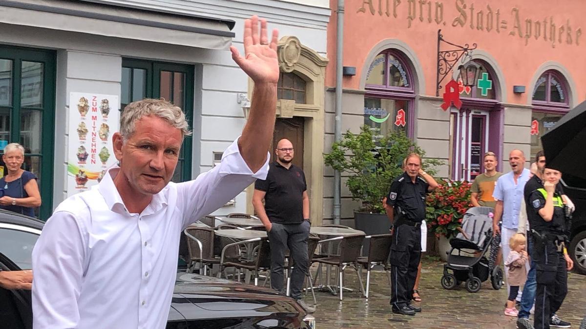 El líder de AfD en Turíngia, Björn Höcke.