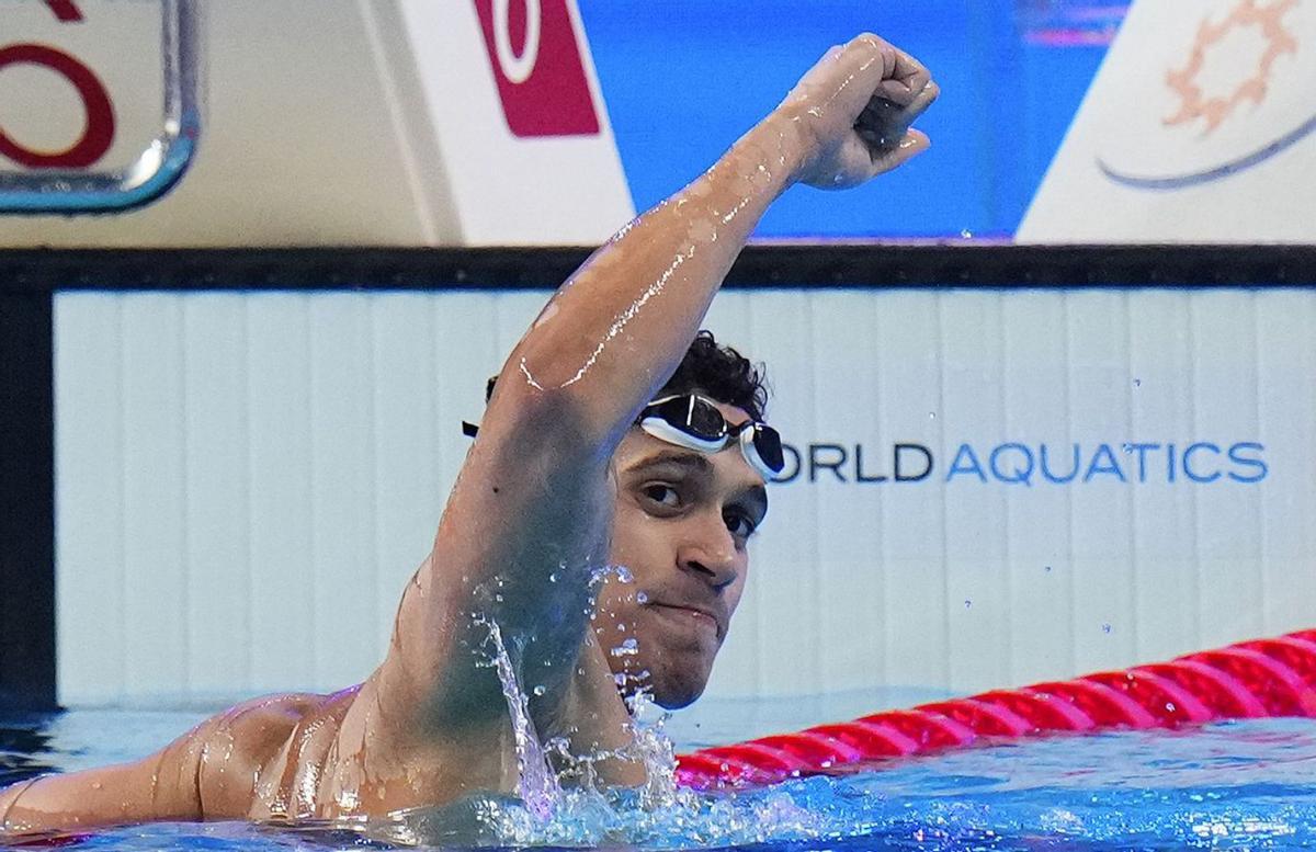 Hugo González dona el cop en els 200 metres esquena