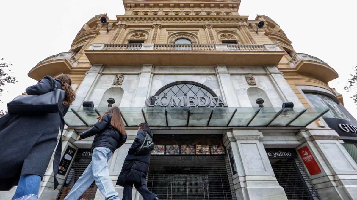 El histórico cine Comedia acogerá el nuevo Museo Thyssen.