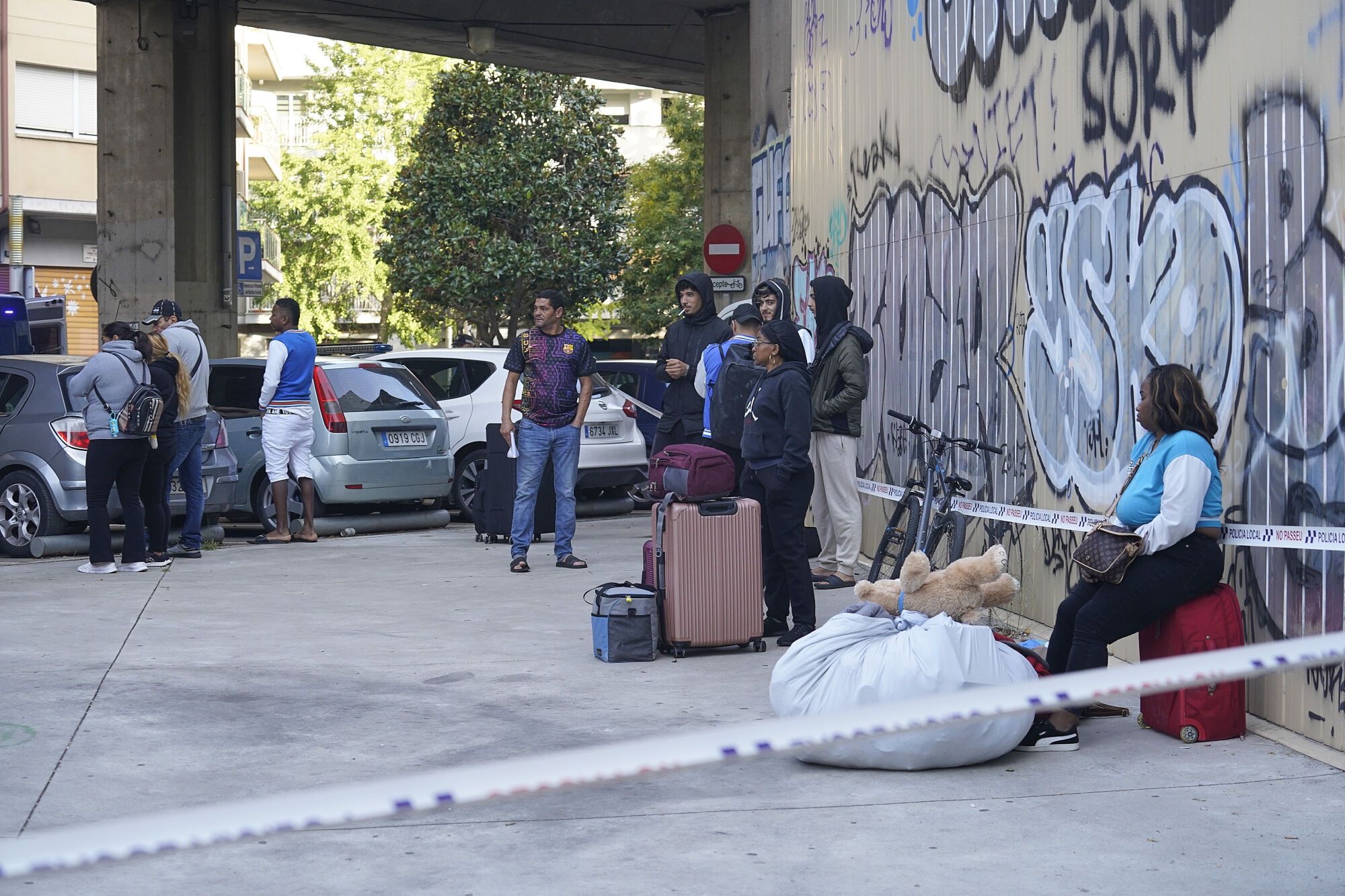 Girona carrer Tomàs Mieres desallotjament edifici ocupat