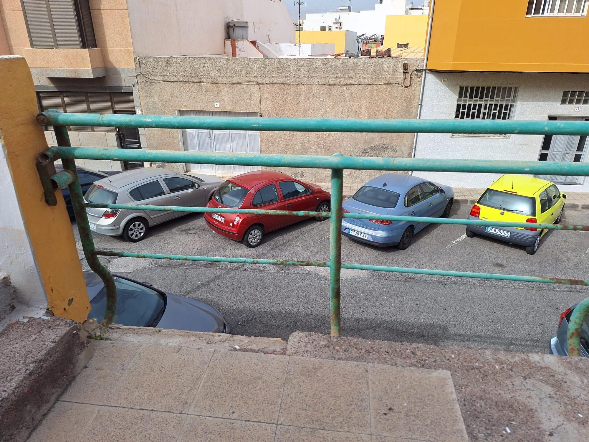 Estado actual de la cancha de Melenara y los alrededores