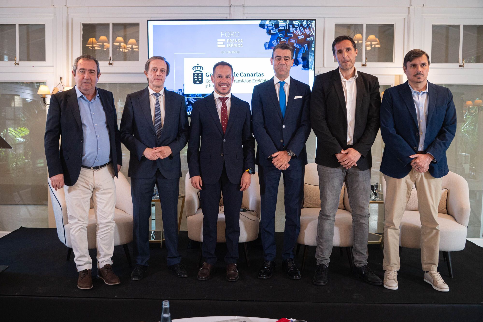 Foro de El Día y La Provincia con el consejero de Transición Ecológica y Energía, Mariano Hernández Zapata.

