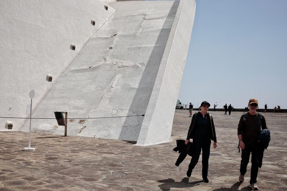 Mal estado de la fachada del Auditorio