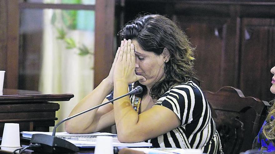 Carmen Luisa Castro, portavoz del Grupo Municipal del PP en Güímar.