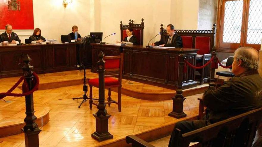 El exdueño de Remesal y Salas, M.S.B., durante el juicio en la Audiencia Provincial.