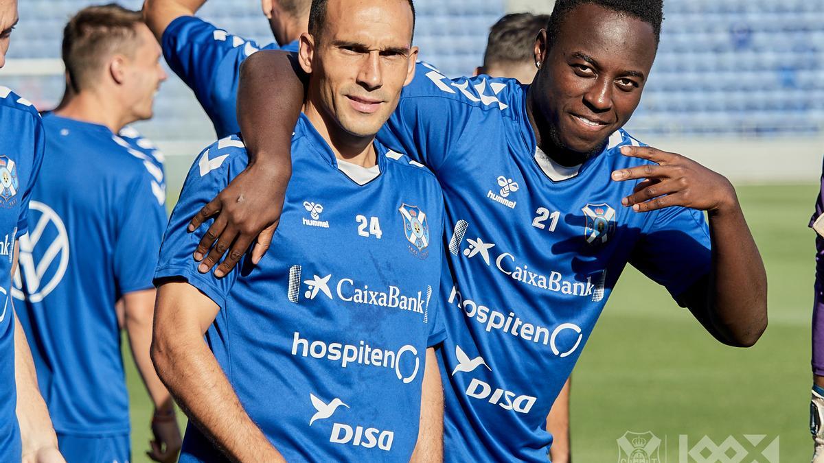 Nacho y Appiah.