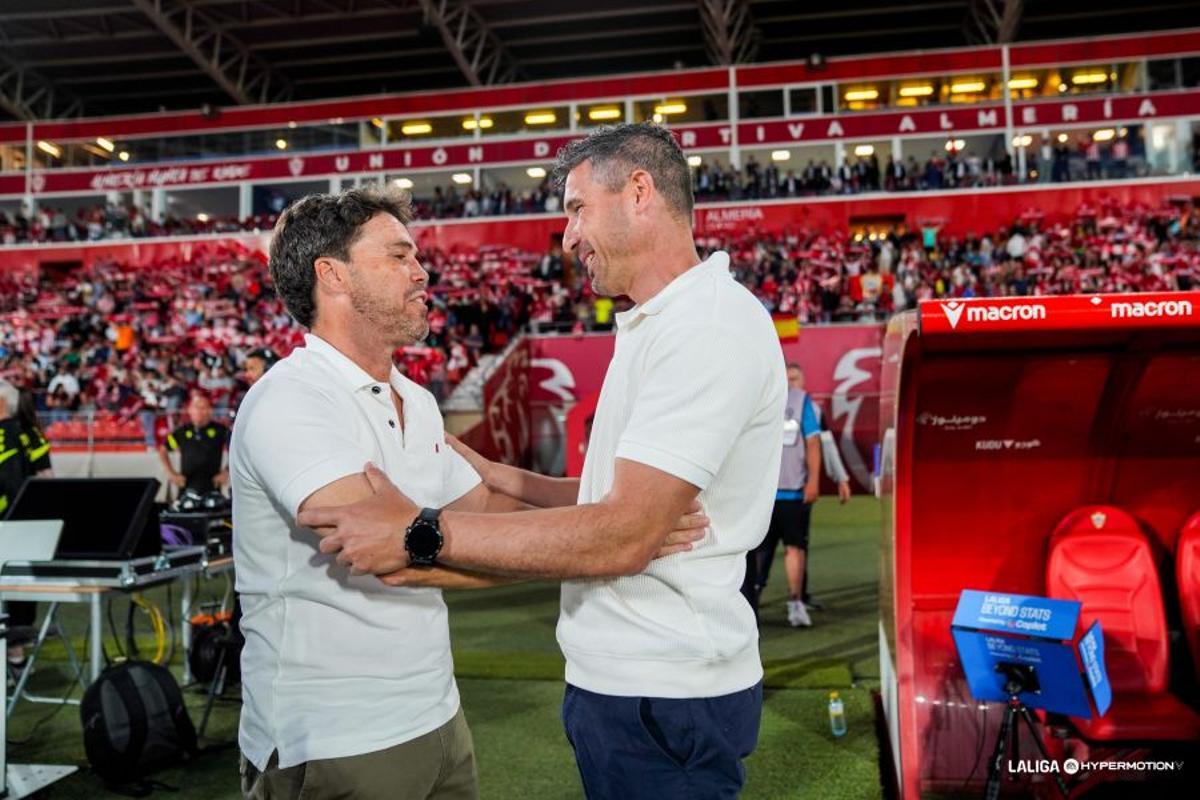 El UD Almería - Málaga CF, en imágenes El UD Almería - Málaga CF, en imágenes