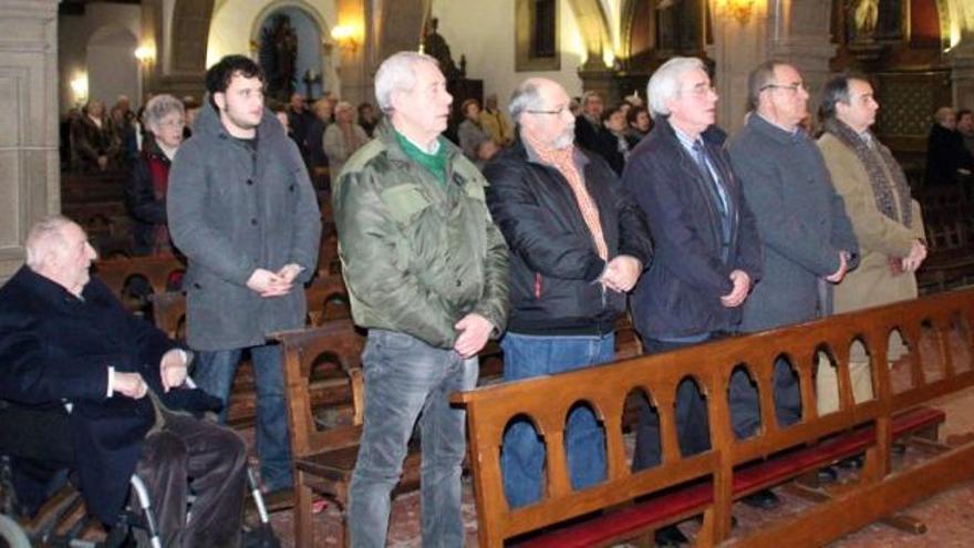 La iglesia de San Félix acoge el funeral por los náufragos de Candás
