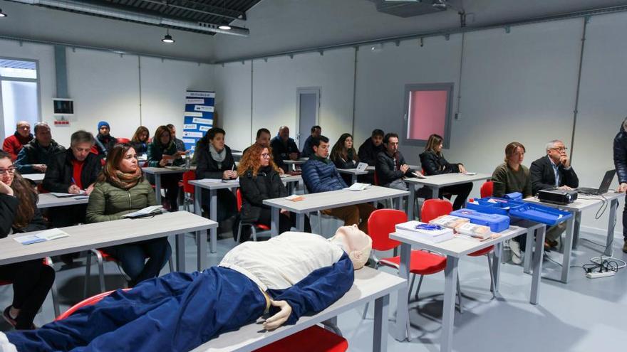 Son Castelló planta cara a los accidentes en el trabajo