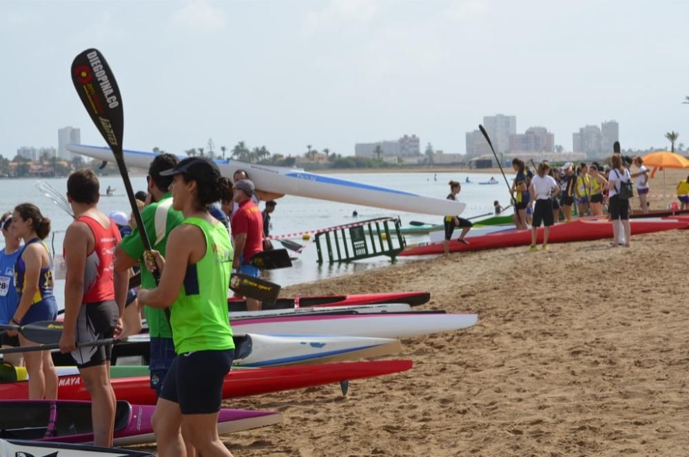 Liga Autonómica de Piragüismo en Playa Paraíso