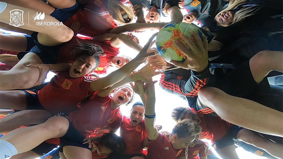 ¡Jugar, luchar y ganar! El grito de guerrra de la selección