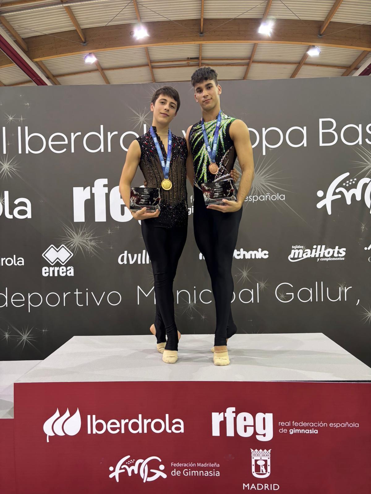 Iván Gutiérrez y Hugo Vázquez.