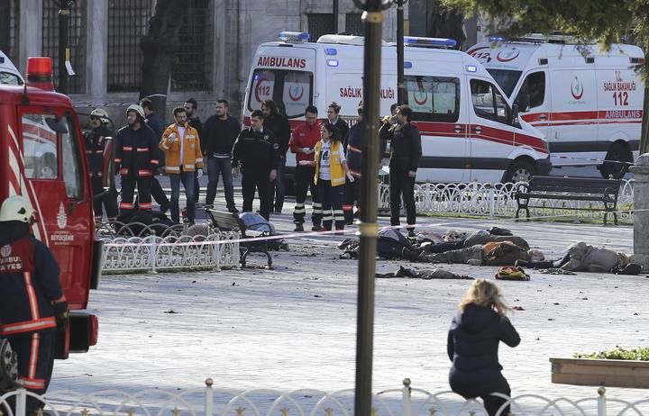 Explosión en el centro turístico de Estambul