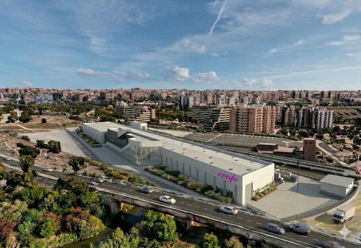 Móstoles-El Soto contará con una base de mantenimiento para trenes de la línea C-5 de Cercanías