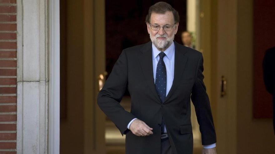 Rajoy descarta hablar con quien plantea un «chantaje al Estado»