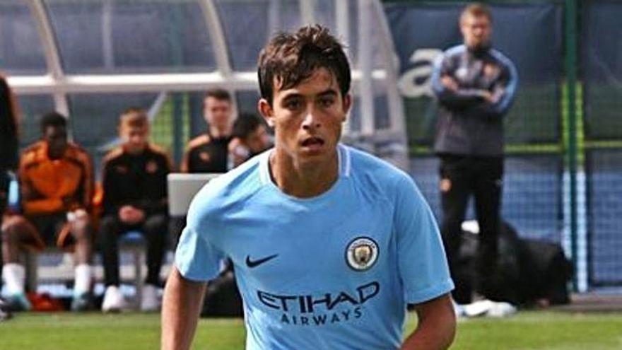 Èric García, amb el Manchester City