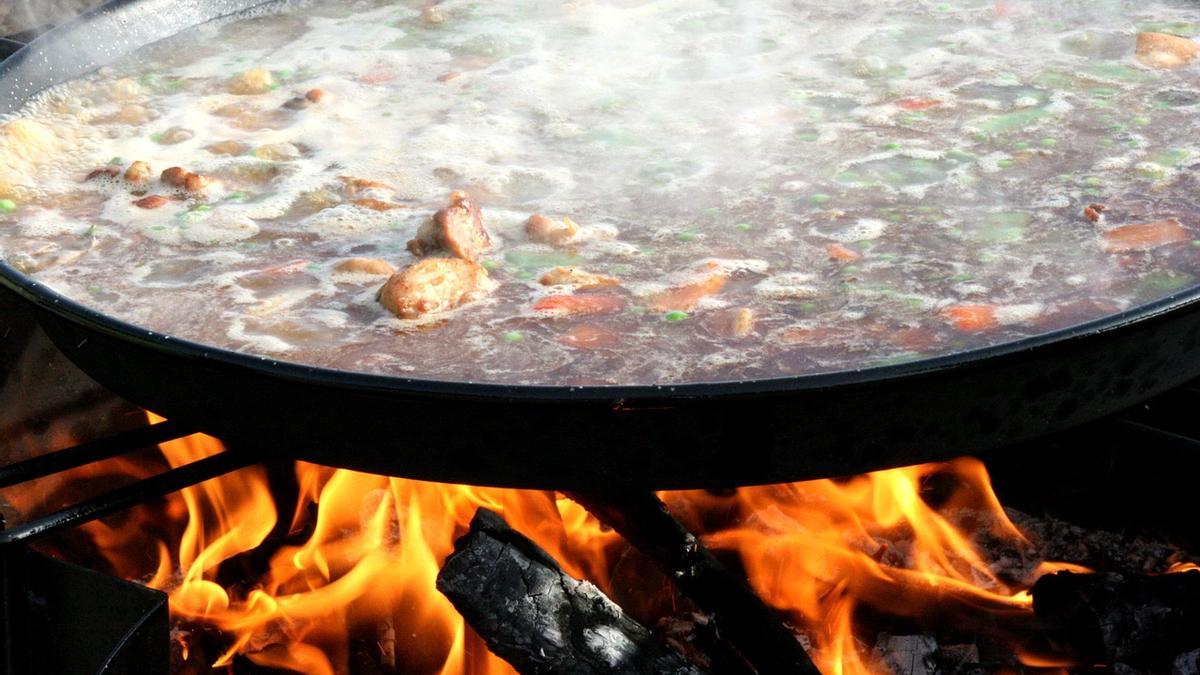 La receta verdadera de la Paella Valenciana