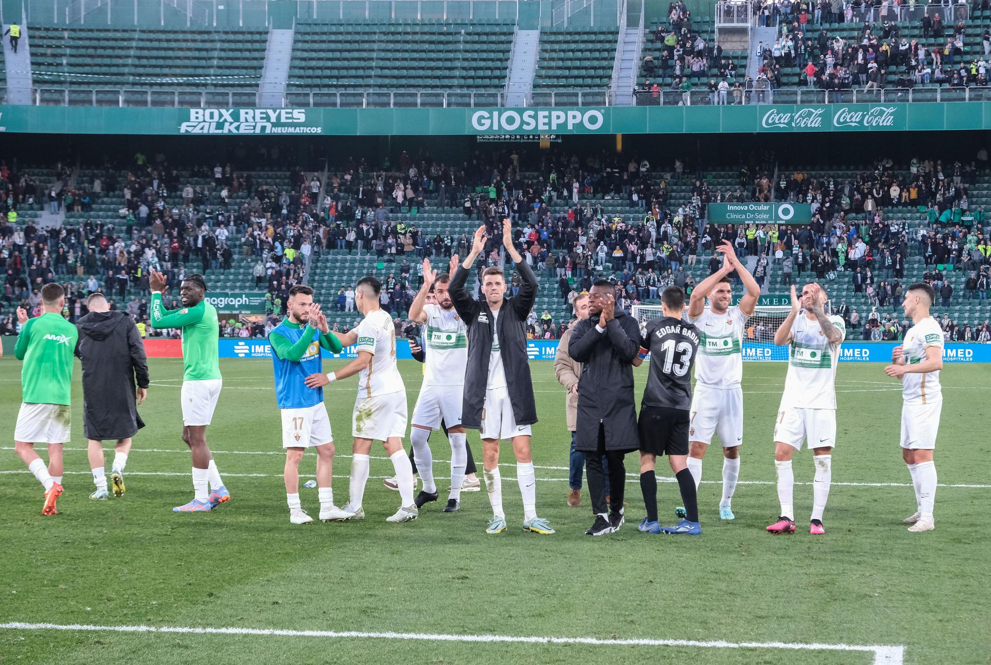 Las mejores imágenes de la primera victoria del Elche en La Liga