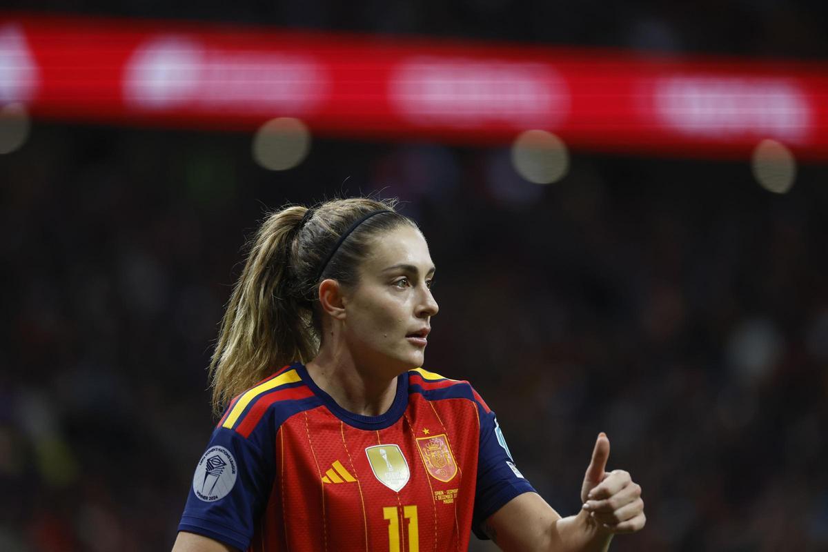 Alexia Putellas jugará en Castellón con la selección española.