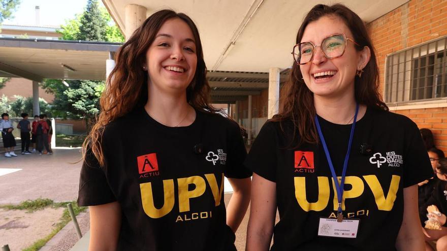 Las futuras ingenieras inspiran a alumnas de Primaria en el Campus Woman Tech de Alcoy