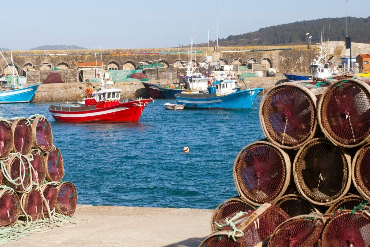 Puerto en A Coruña, Galicia