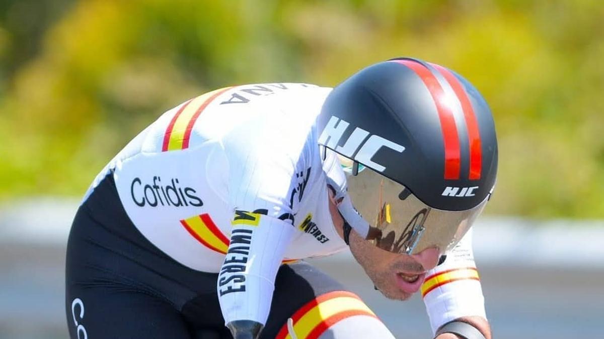 Ricardo Ten, campeón del mundo contra el crono en ciclismo adaptado