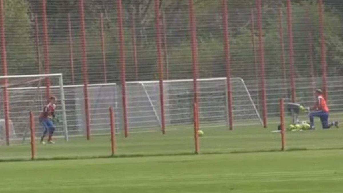 Así entrenan los porteros del Bayern de Munich