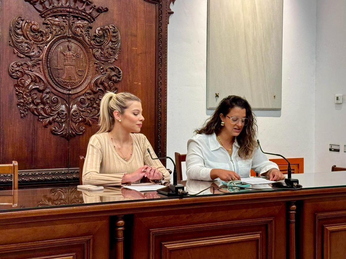 Presentación de las actividades, esta mañana.