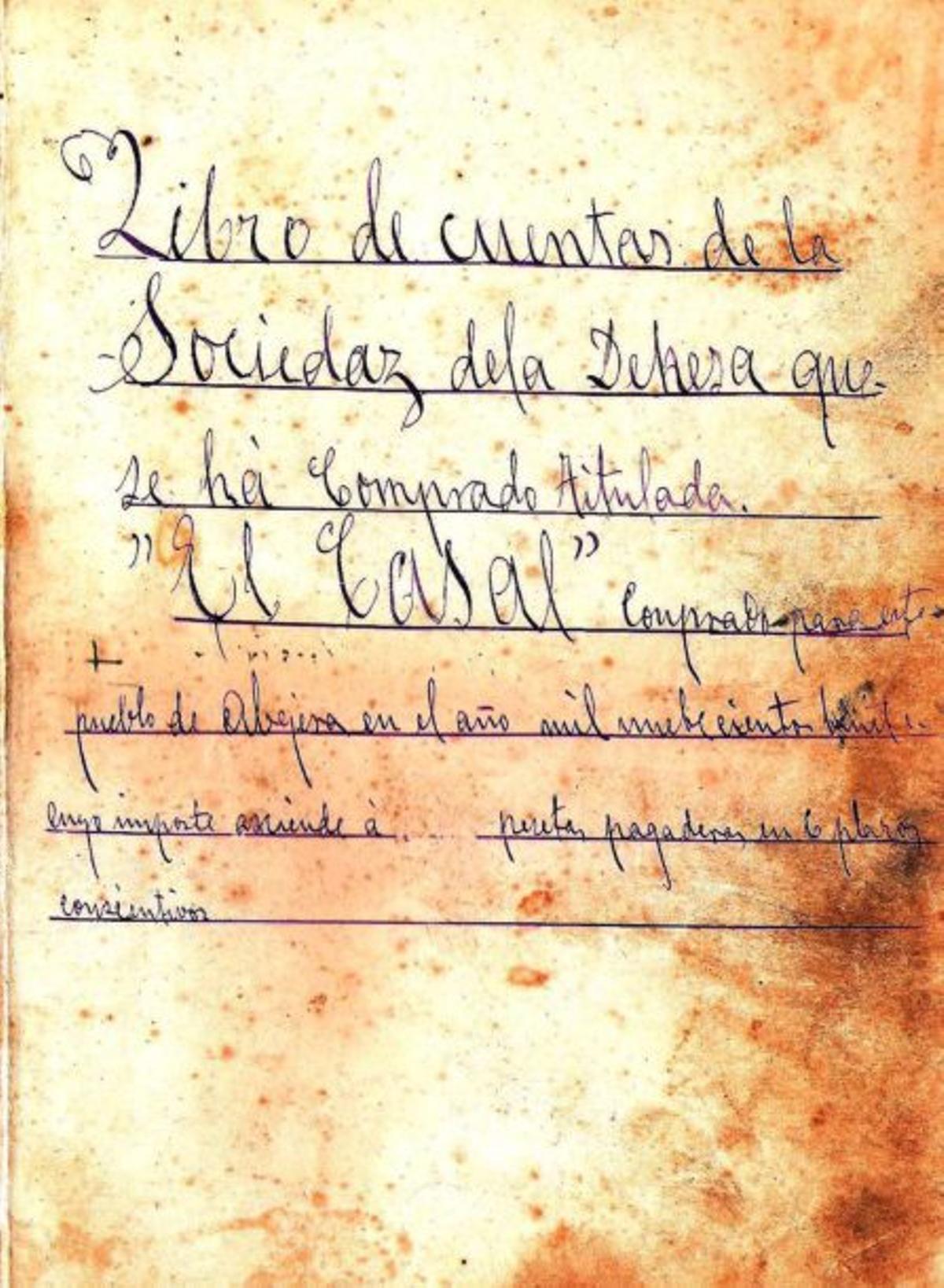 La historia real del aprovechamiento agroganadero de El Casal de Abejera entre 1921 y 1972