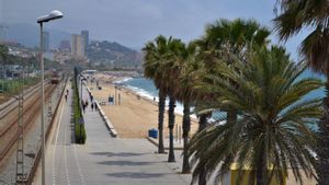 Les platges de Montgat i Badalona perden entre sis i deu metres d’ample anuals des de fa quatre anys